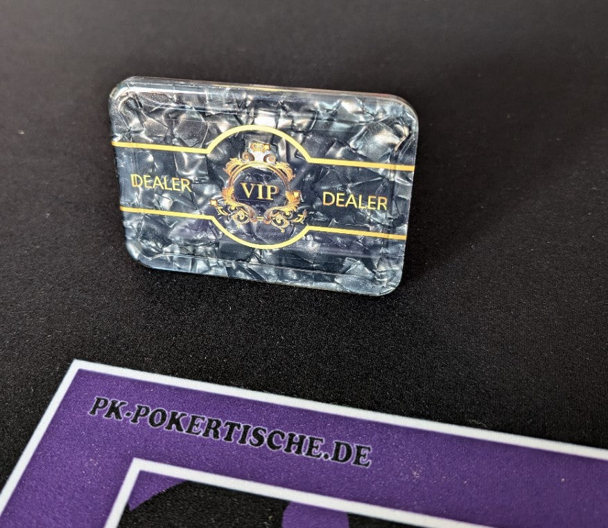 VIP Dealer Button Poker Acryl