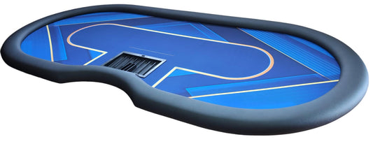 Pokertisch mit goldener Betline