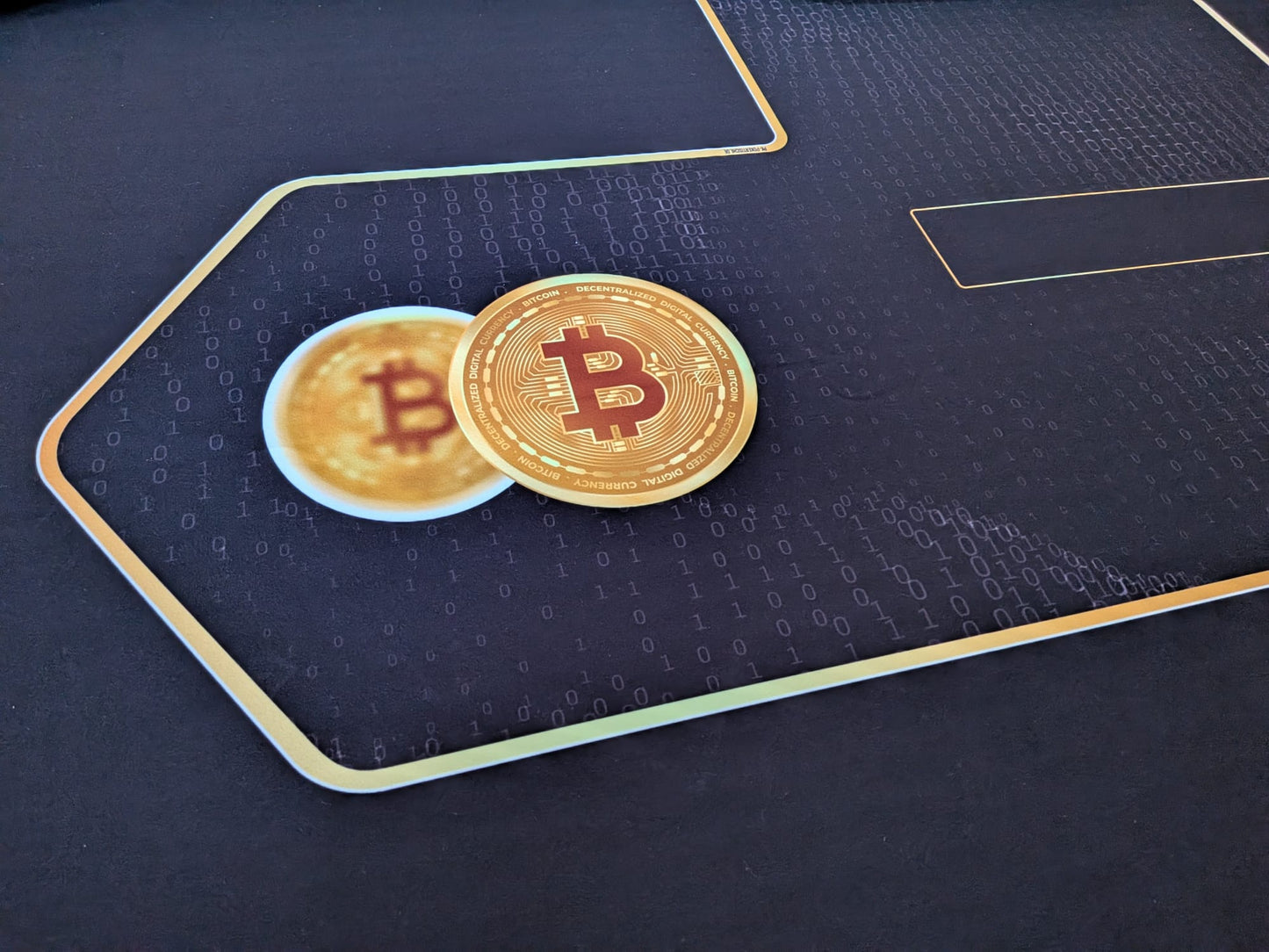 Bitcoin Tisch