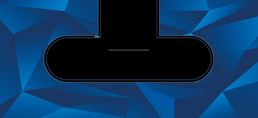 Pokertuch Space blau