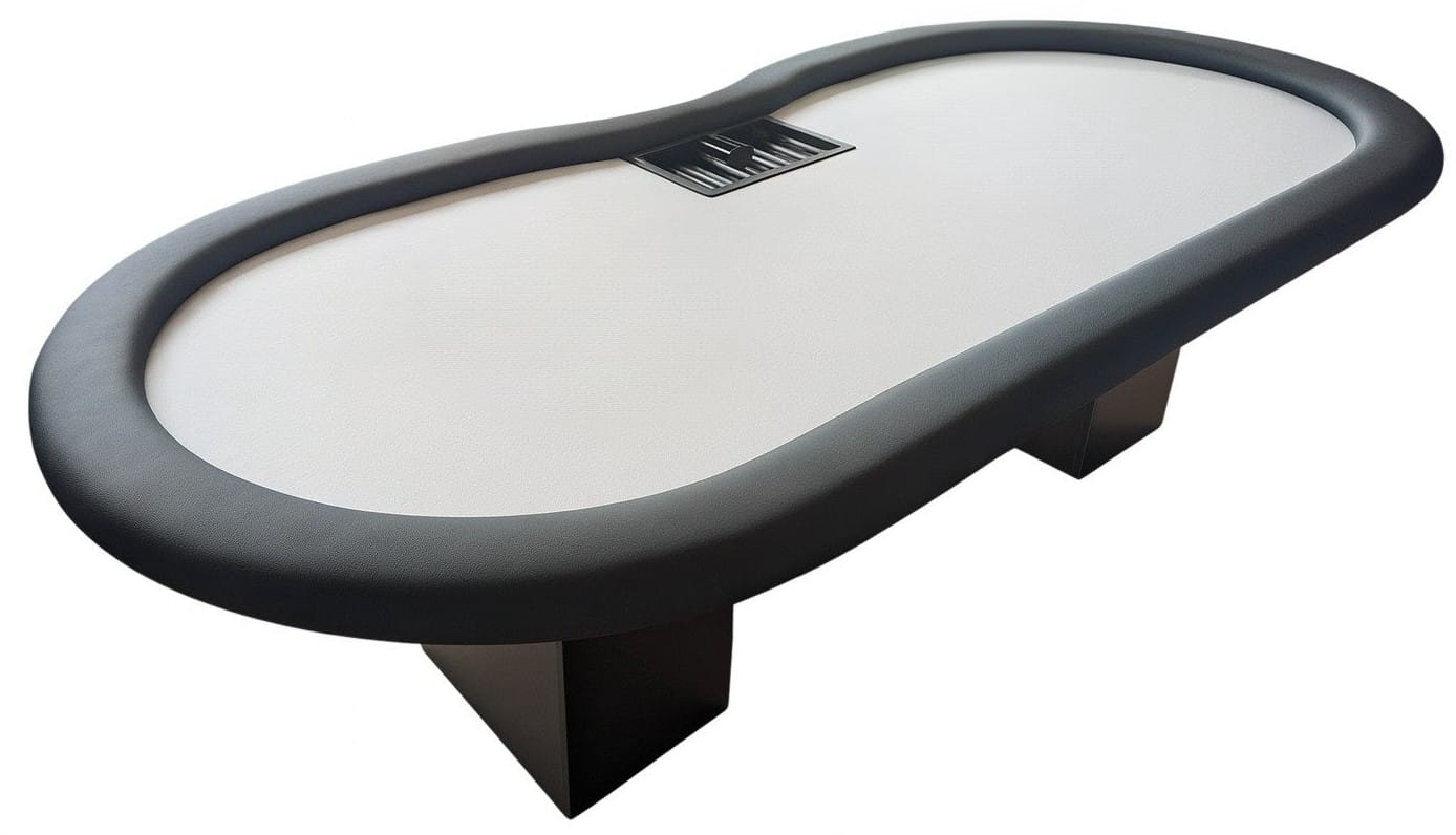 Pokertisch mit Kastentischbeinen