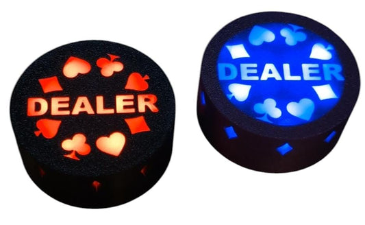 LED Dealer Button