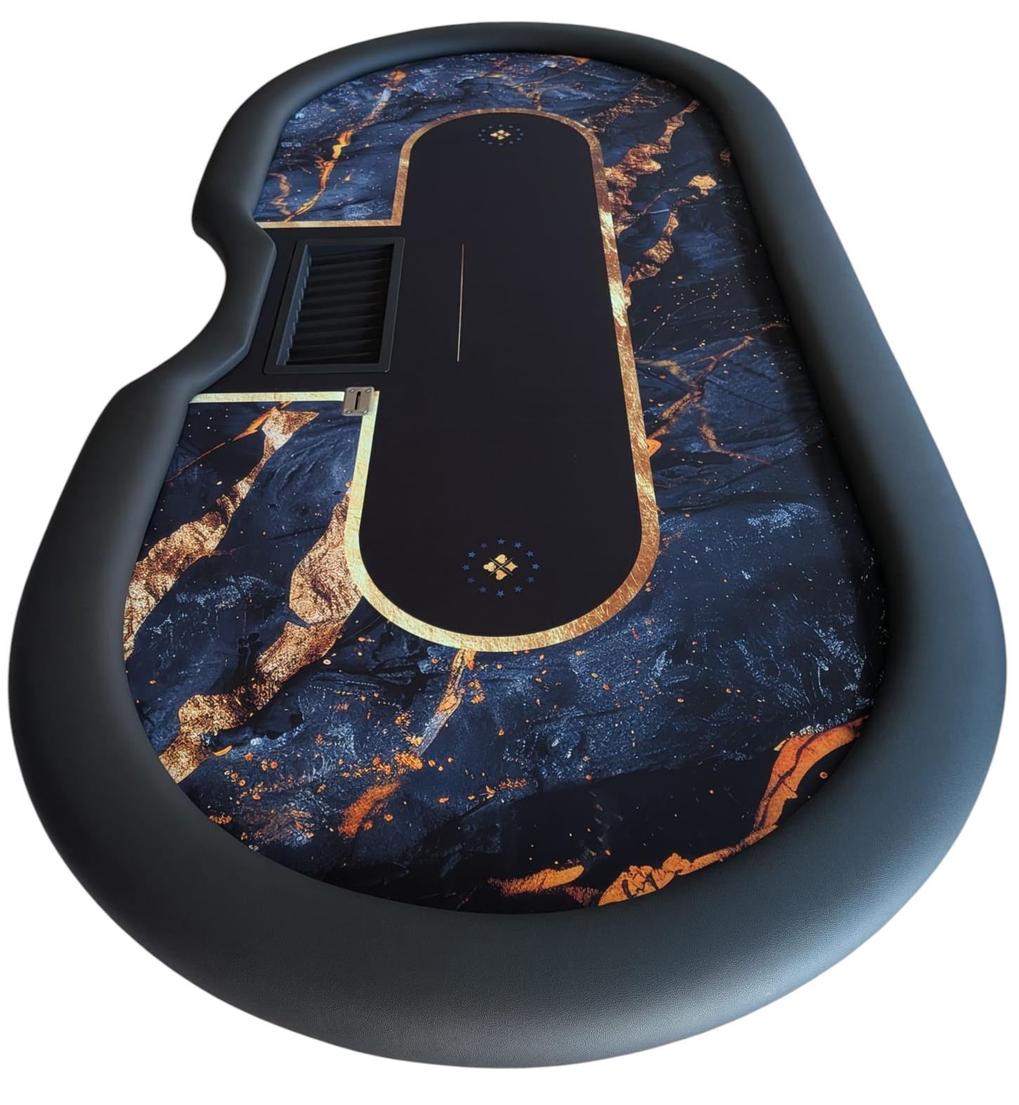Marmor Gold Pokertisch
