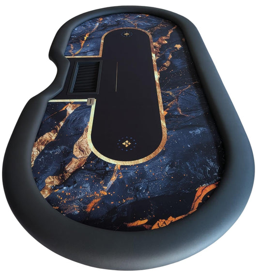 Marmor Gold Pokertisch