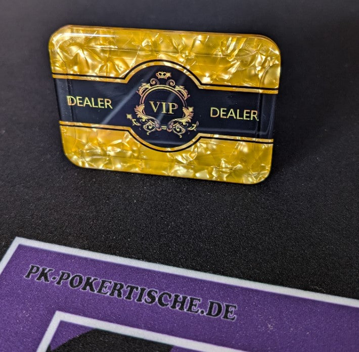 Dealer Button gold
