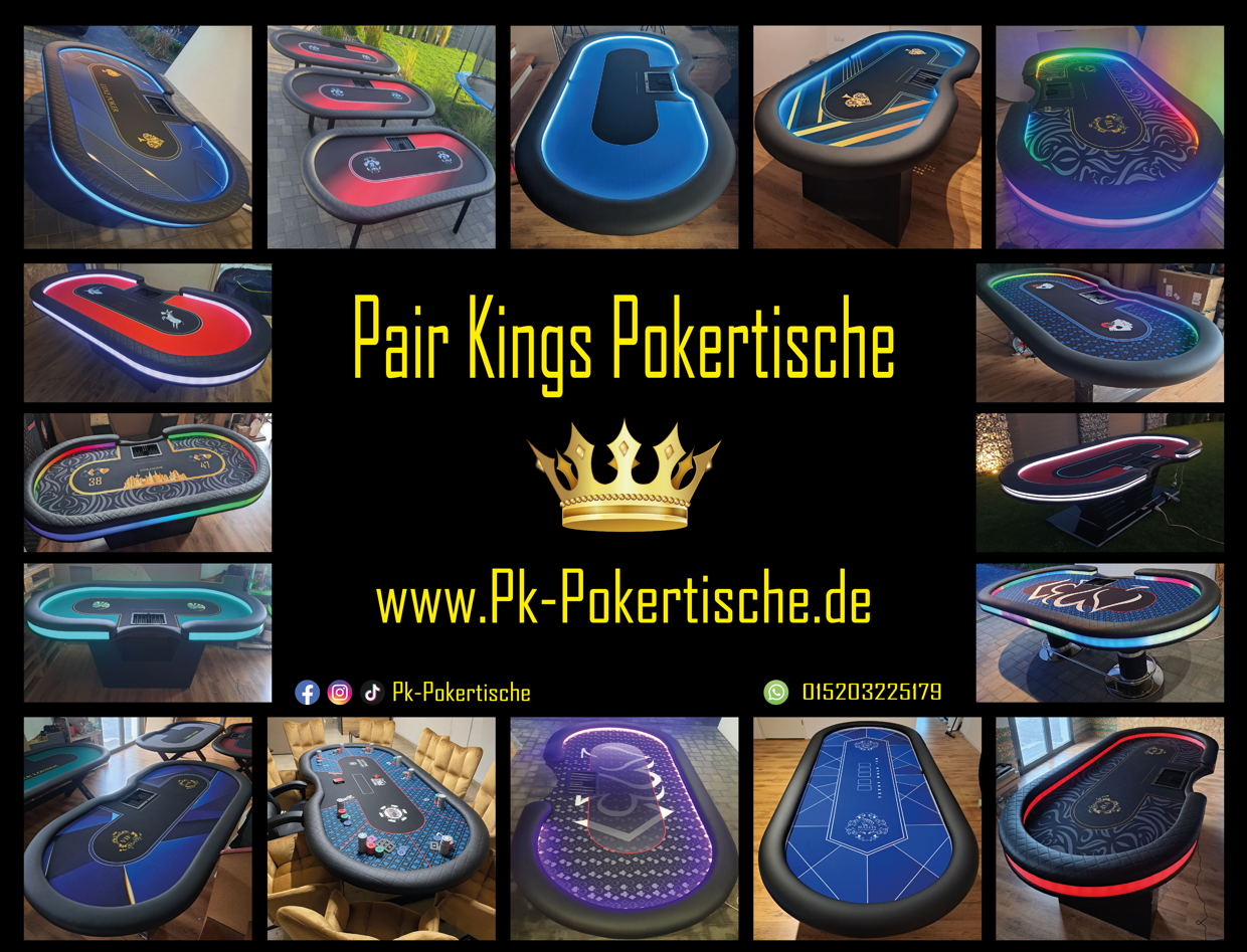 Pokertische mit deinem eigenen Design