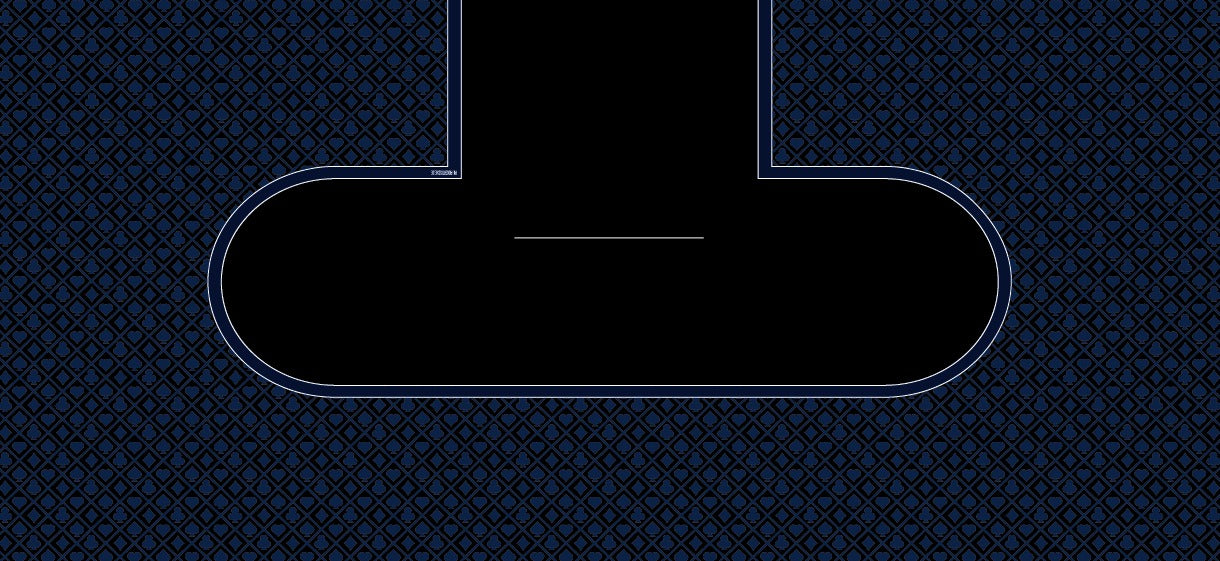 Blaues Pokertuch als Speedcloth Design