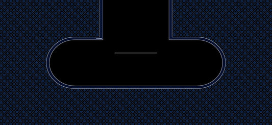 Blaues Pokertuch als Speedcloth Design