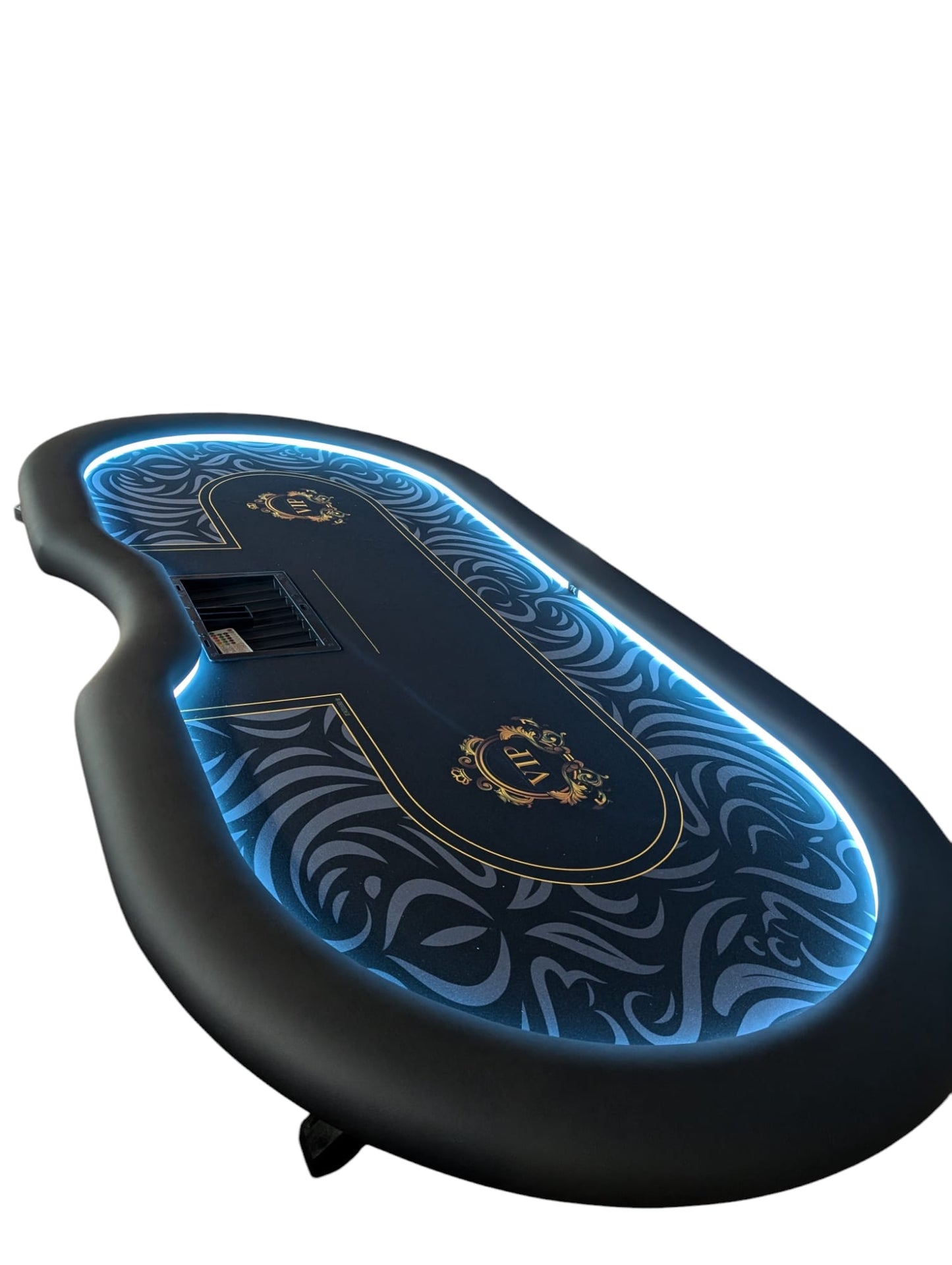 VIP Pokertisch mit LED Beleuchtung innen