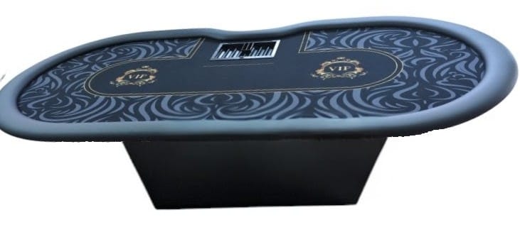 Pokertisch mit Trapezgestell