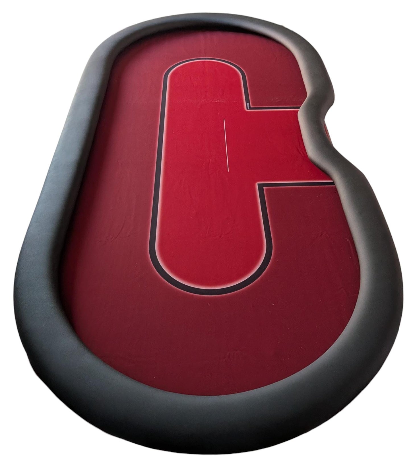 Roter Pokertisch mit Betline