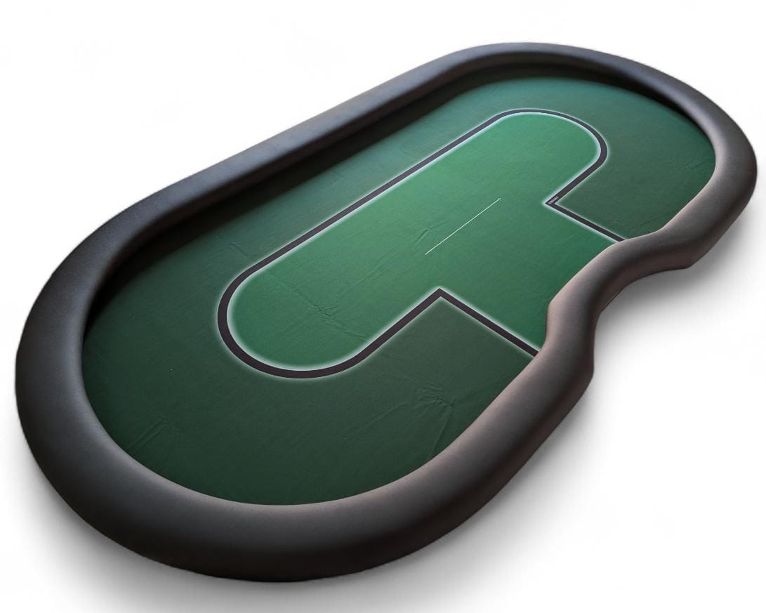 Pokertisch dunkles grün
