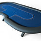 Pokertisch blau mit hinterleuchteter Betline