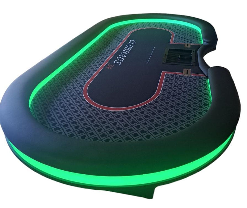 Pokertisch mit Dropbox und Chiptray