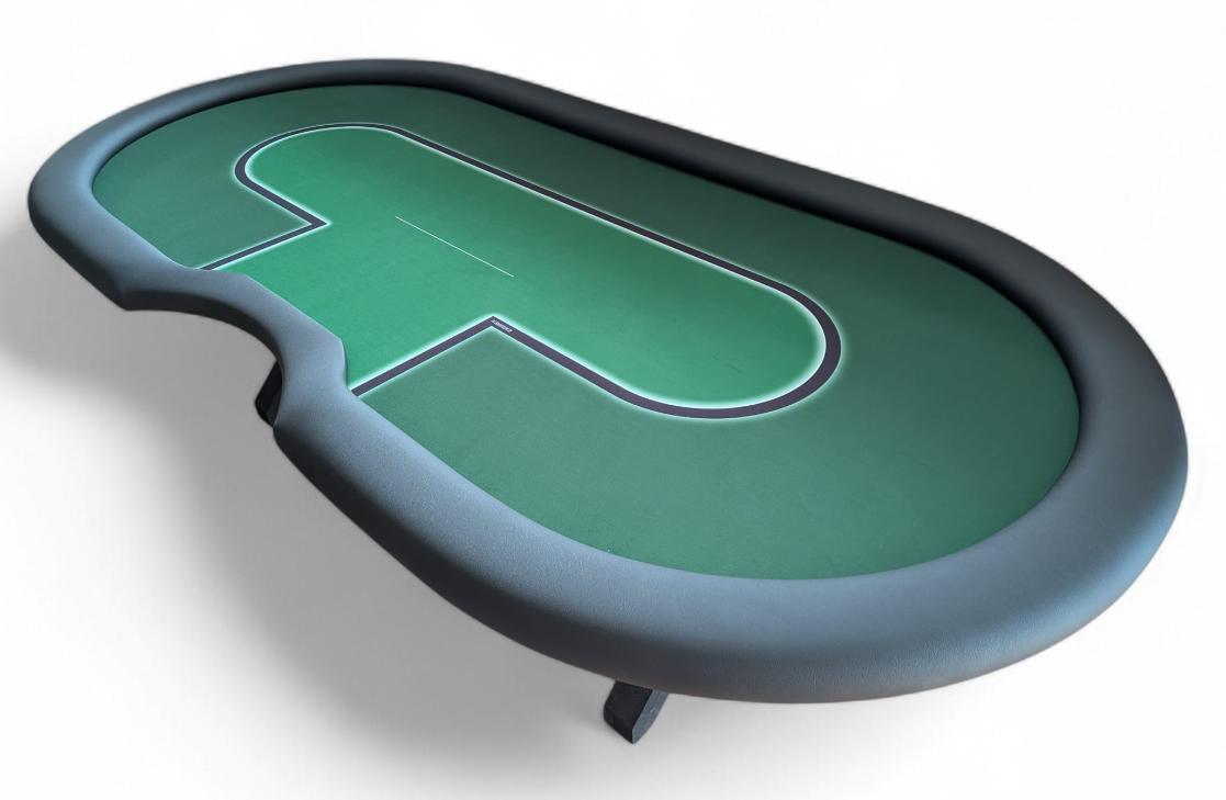 Pokertisch Standard Grün 
