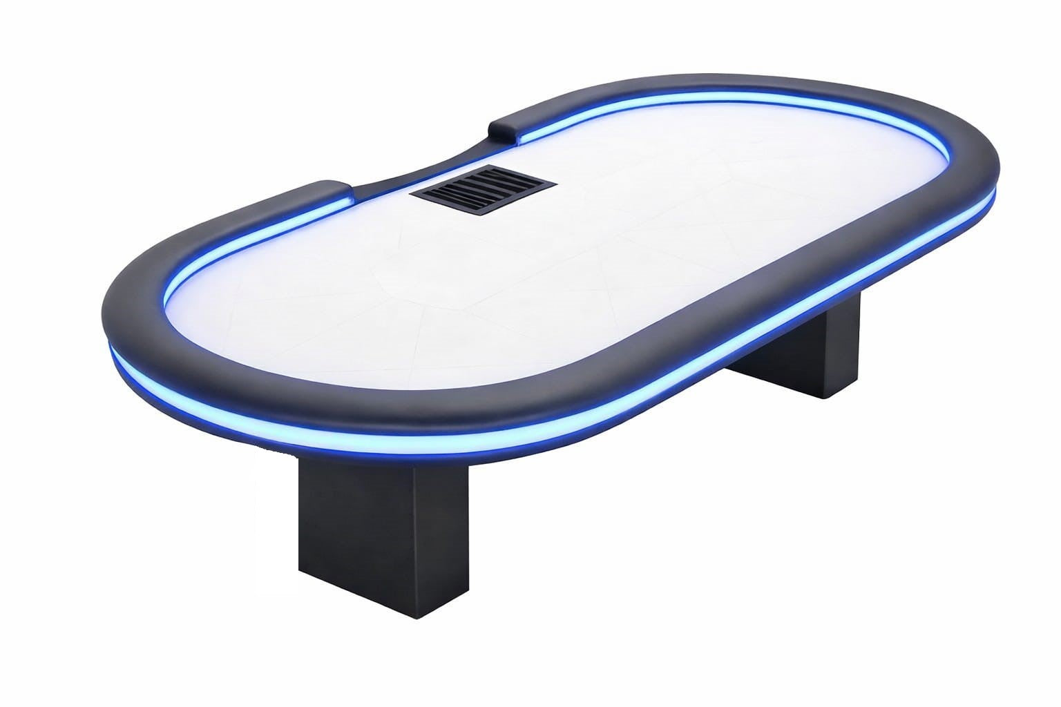 Pokertisch mit LED Beleuchtung komplett