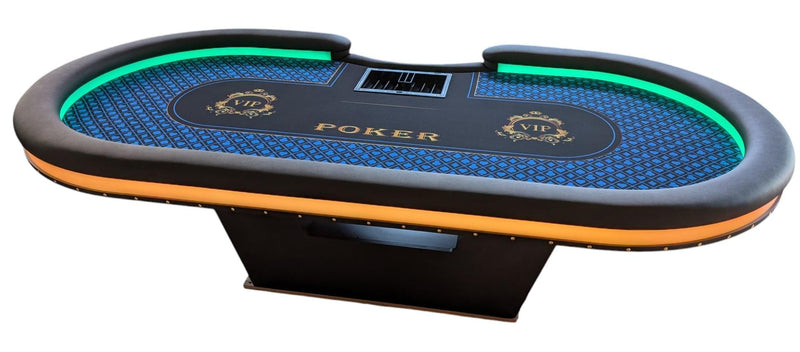 Pokertisch mit Trapezgestell