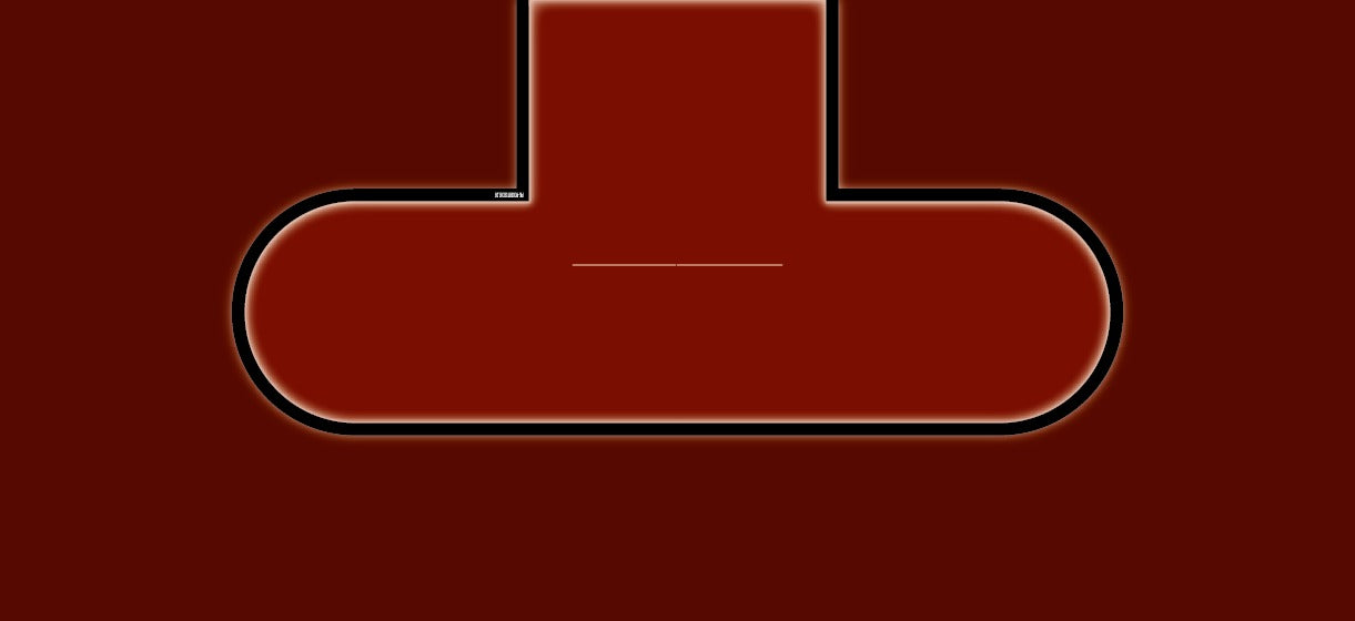 Pokertisch rote Muster