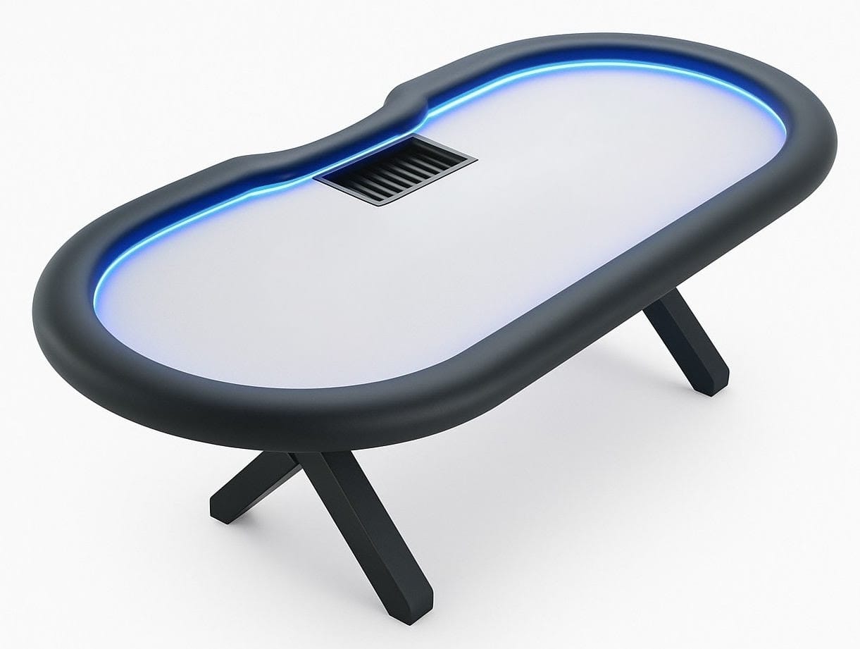 Pokertisch mit LED Beleuchtung